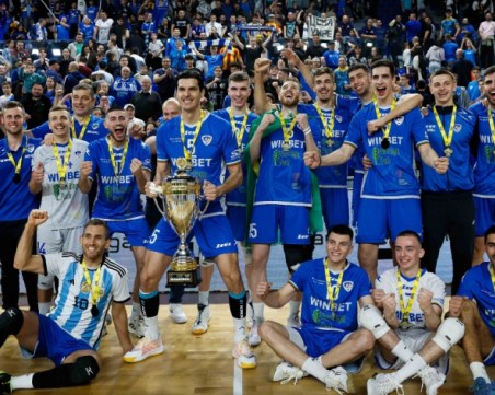 Левски е волейболен шампион при мъжете