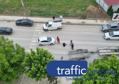 Блъснаха момиче на пешеходна пътека в Пловдив За инцидента сигнализираха