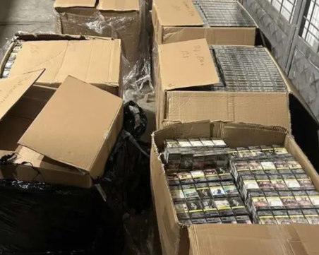 Задържаха над 40 000 кутии контрабандни цигари на ГКПП 