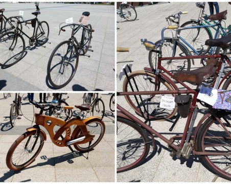 Балканчета от 1957-а и френски велосипед на 113 години направиха обиколка из Пловдив