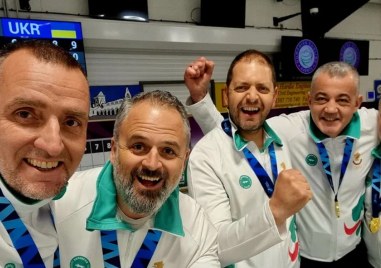Мъжкият национален отбор на България по кърлинг грабна златото на