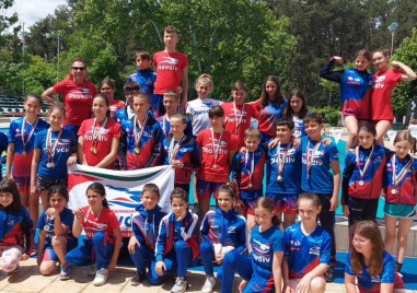 Пловдивският клуб ПК Пловдив 2019 завърши със 37 медала на