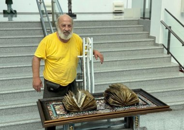 Един от големите на Пловдив – скулпторът Цвятко Сиромашки ще