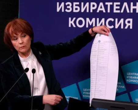ЦИК показа бюлетините за изборите