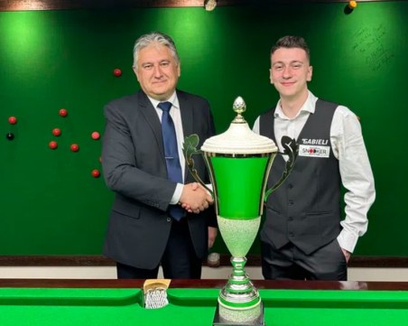 Пловдивчанин завърши като номер 1 сезона в българския снукър
