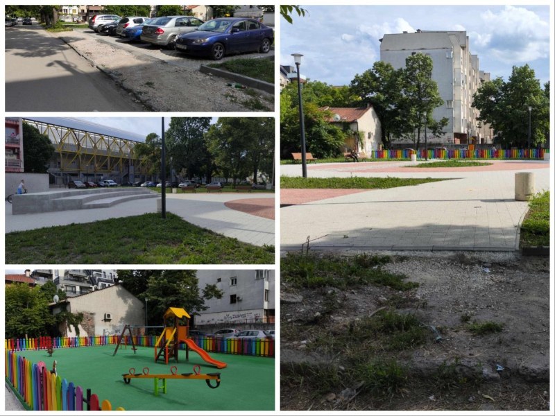 Може ли да се направи чисто нов парк без тротоари,