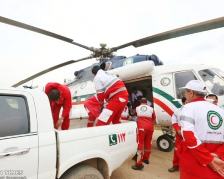 Инцидент с хеликоптера на президента на Иран