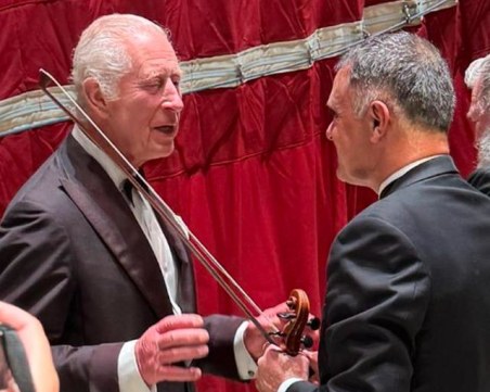 Васко Василев се срещна с крал Чарлз III в Кралската опера в Лондон