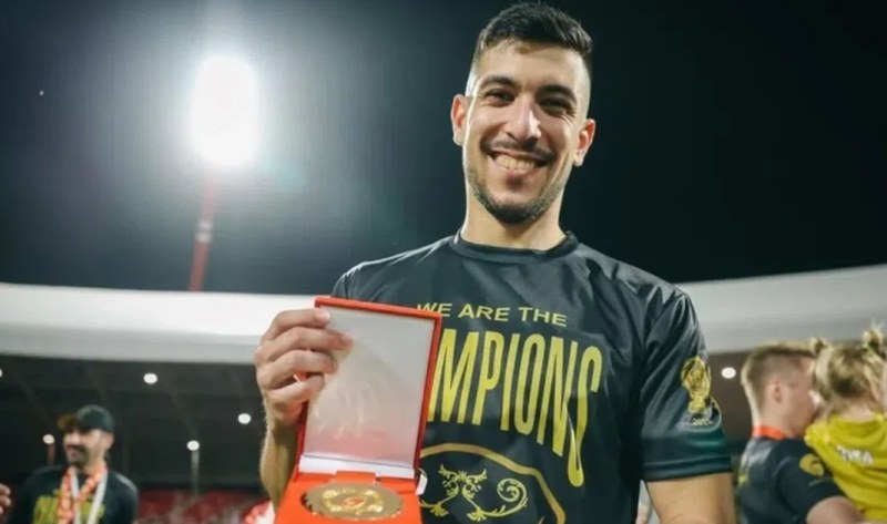 Бившият футболист на Локомотив Пловдив Лукас Салинас спечели трети трофей