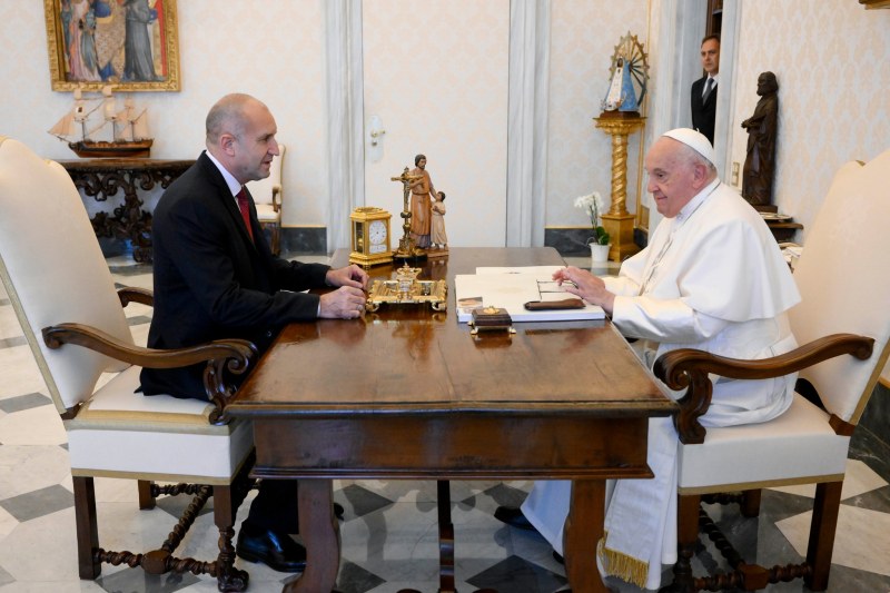С Папа Франциск обсъдихме, че най-голямото предизвикателство пред човечеството в