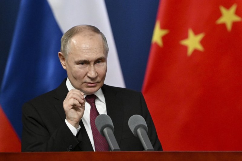 Руският президент Владимир Путин днес  заяви, че украинският президент Володимир