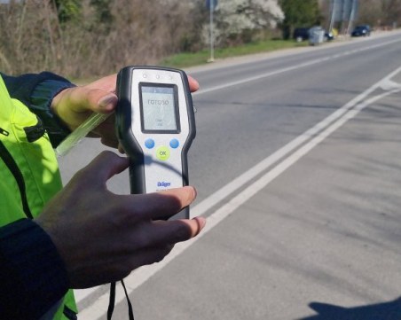МВР залови 25 шофьори с алкохол, 13 - под въздействие на наркотици за последното денонощие