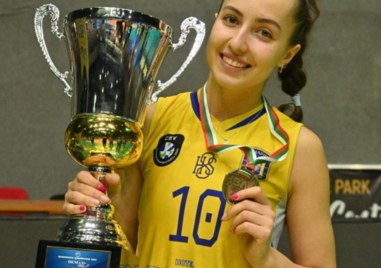 Посрещачката на волейболните шампионки от Марица Пловдив Виктория Коева ще