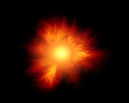 Слънчево изригване от най-висок клас е регистрирано днес