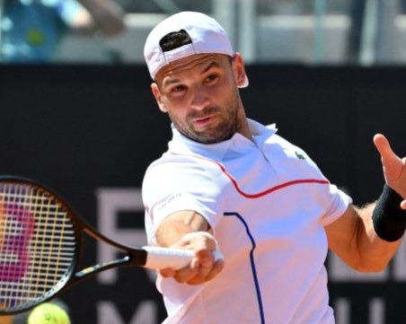 Пороен дъжд отложи мачовете на Томова и Гришо в Париж