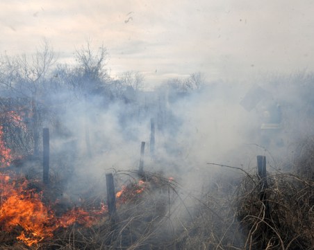 Потушени са 39 пожара в страната през изминалото денонощие, няма пострадали