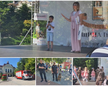 В помощ на деца на загинали служители на МВР: 6-годишният Самуил разплака пловдивчани с