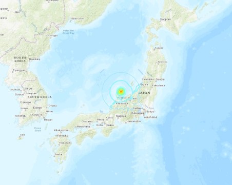 5,9 по Рихтер разтърси Япония