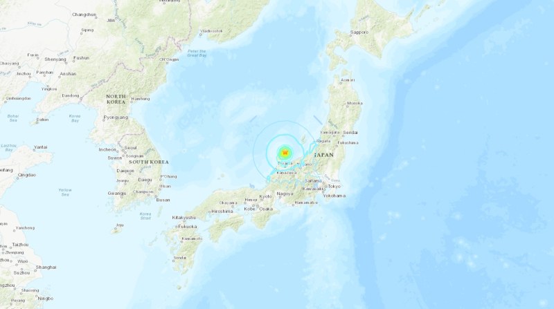 5,9 по Рихтер разтърси Япония