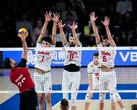 Волейболните национали пак взеха гейм, но загубиха от Германия