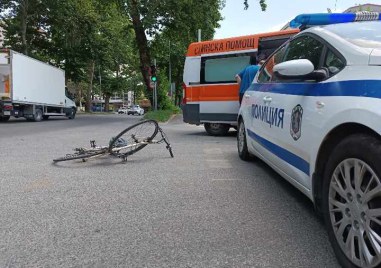 69 годишният велосипедистът който  пострада в катастрофа вчера на кръстовището  на