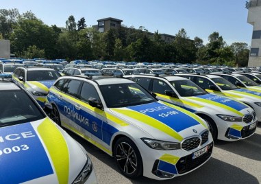 Новите полицейски автомобили са закупени с пари от Фонда за