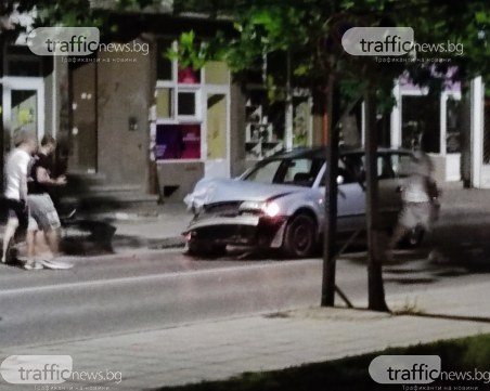 Две коли катастрофираха на улица в Кючука снощи