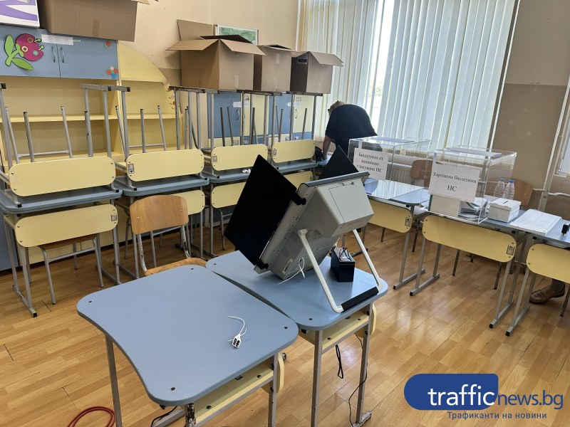 Проблем с машина за  гласуване на старта на изборния ден