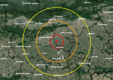 Земетресение е регистрирано района на Стара Загора съобщиха от Геофизичния