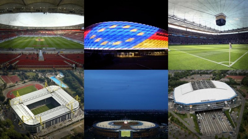 Половината стадиони на Евро 2024 са на отбори от Втора Бундеслига - вижте 10-те арени на сблъсъците