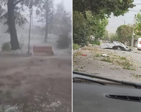 Обявиха бедствено положение в Нова Загора и Казанлъшко