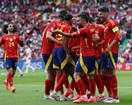 Испания не остави никакви шансове на Хърватия в първия си мач на Евро 2024