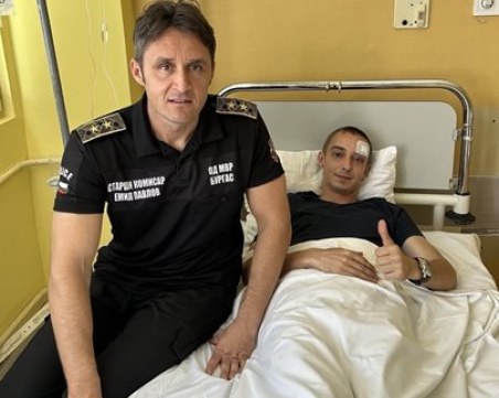 Полицай е в болница след гонка в Бургас