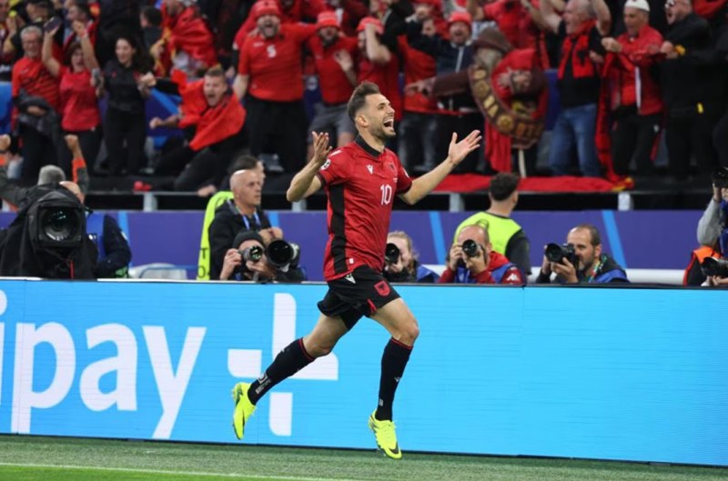 Албания вкара най-бързия гол в историята на Европейски първенства