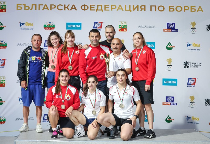 Жените на ЦСКА спечелиха отборната титла на първенството в Пловдив
