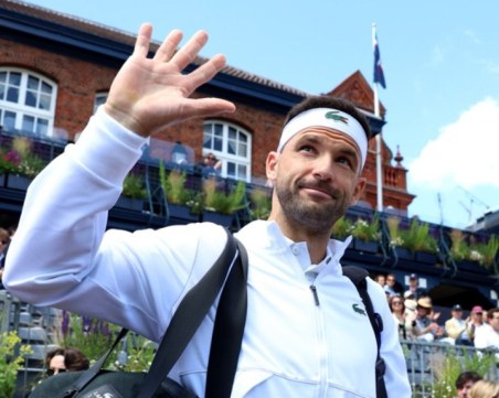 Григор Димитров играе днес в Куинс Клуб