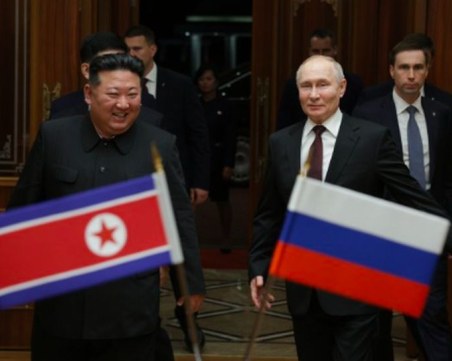 Русия и Северна Корея подписаха пакт с клауза за взаимна отбрана