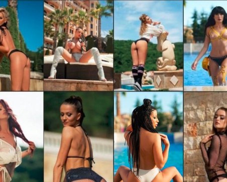 Представиха претендентките за Мис Плеймейт 2018 на парти в Слънчев бряг СНИМКИ