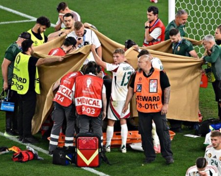 Ужасен инцидент на Евро 2024, напомни за кошмара с Ериксен