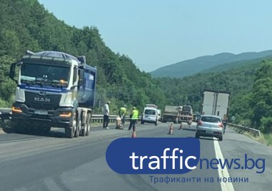 Пловдивчанин сигнализира за усложнена ситуация на движението по АМ Тракия