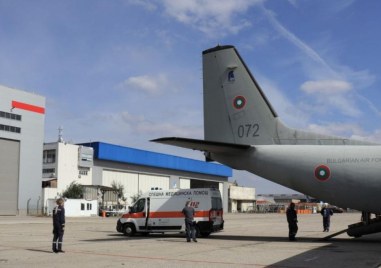 Дежурен екипаж на самолет C 27J Spartan от авиационна база