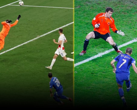 В Италия сравниха попадението на Закани с легендарен гол на Дел Пиеро