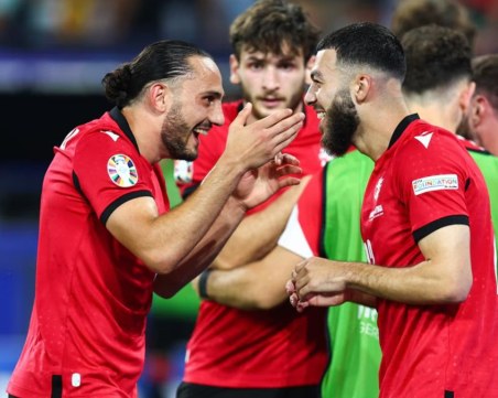 Дебютанът Грузия удари Португалия и ще играе на осминафиналите, Турция също се класира