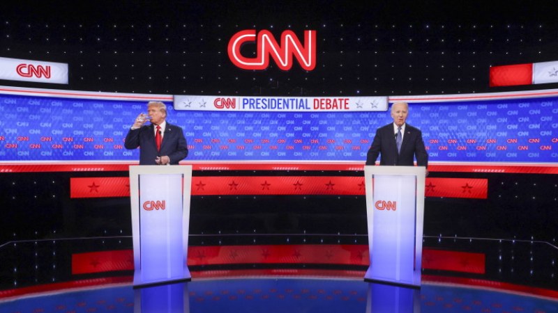 Големият дебат в САЩ: Смазващи критики срещу Байдън, демократите обмислят друг кандидат ВИДЕО