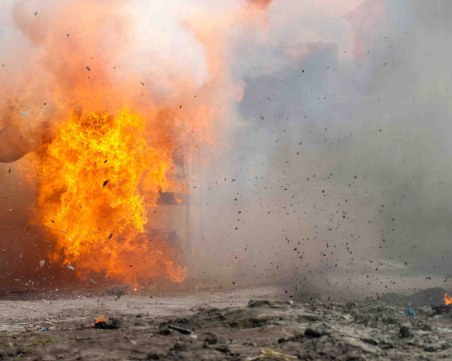 Взривове отекнаха в Одеска област в неделя сутринта, има поразена цел