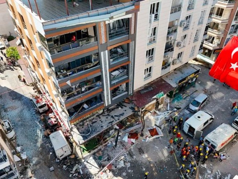 Експлозия в ресторант в Турция! Има загинали, а десетки са ранени