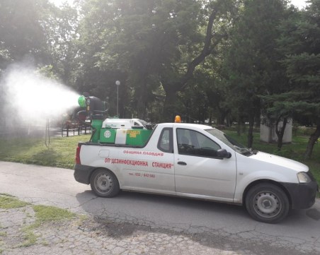 Пръскат срещу комари в Пловдив, вижте графика
