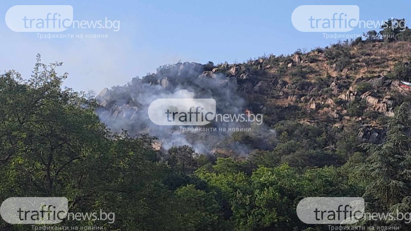 Потушиха пожара на Младежкия хълм, полицаи ще патрулират в пикови часове