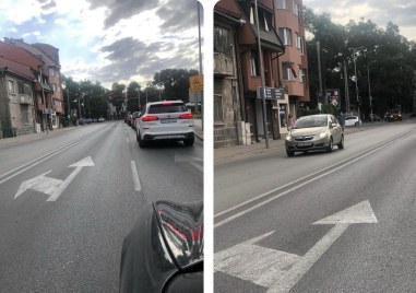 Маркировка на ремонтираната улица в Кючука Даме Груев обърква шофьори