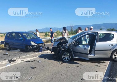 Катастрофа е станала преди минути на Околовръстния път на Пловдив